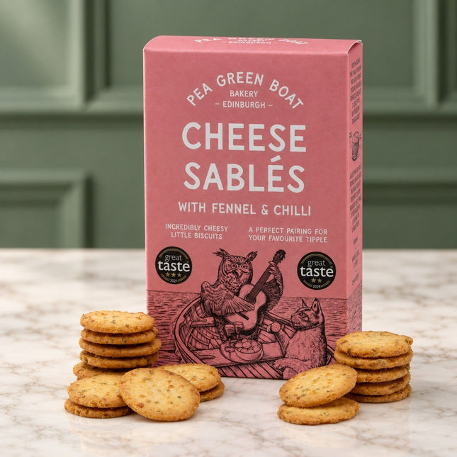 Cheese Sablés with Fennel & Chilli - Scottish Hampers
