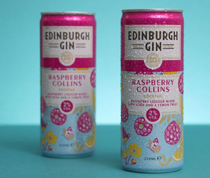 Edinburgh Gin Raspberry Collins Rtd 250ml - Scottish Hampers