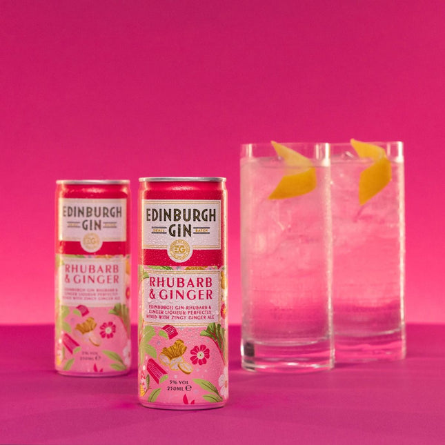 Edinburgh Gin Rhubarb & Ginger Liqueur - Scottish Hampers