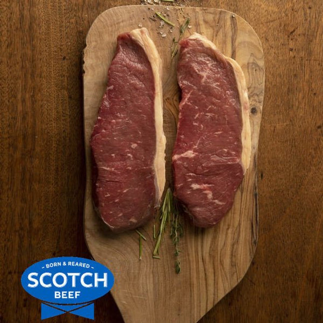Scotch Beef Sirloin Steak Special Trim - Scottish Hampers