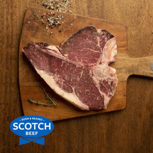 Scotch Beef T - Bone Steak 500g - Scottish Hampers