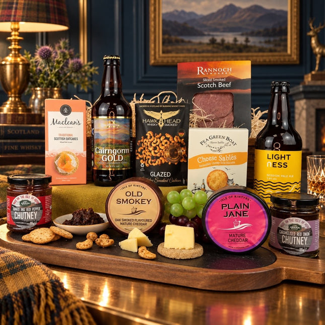 Smoke House and Craft Beer Hamper - Scottish Hampers