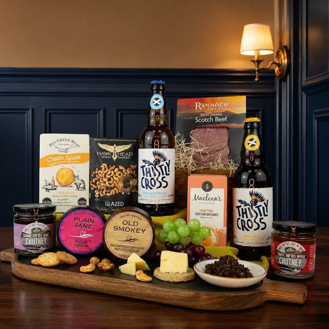 Smoke House and Craft Cider Hamper - Scottish Hampers