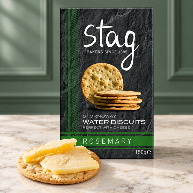 Rosemary Water Biscuits Stag - Scottish Hampers