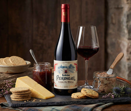 Wine, Cheese & Rillette Gift Hamper - Scottish Hampers