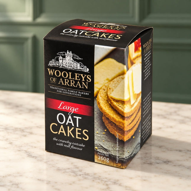 Wooleys Of Arran Large Oat Cakes - Scottish Hampers