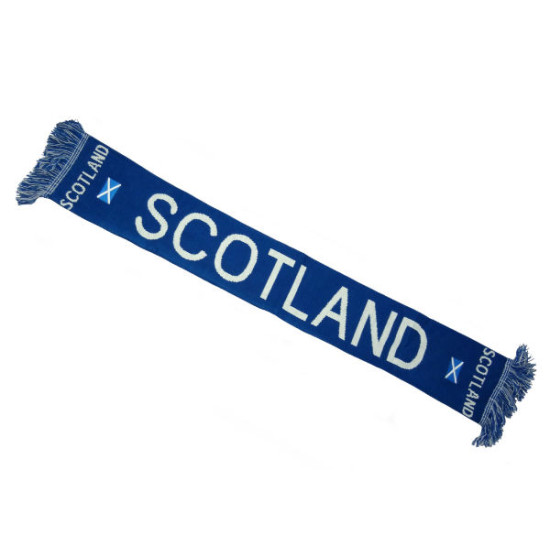 Knitted Scotland Scarf