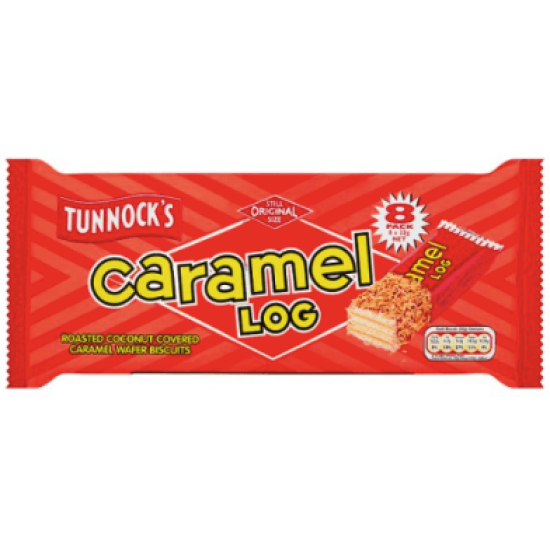 Tunnock's Caramel Logs x8