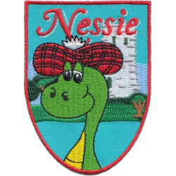 Nessie Loch Ness Monster Embroidered Patch