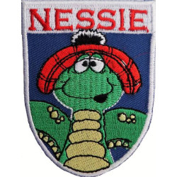 Scotland Cute Nessie Loch Ness Monster Embroidered Patch